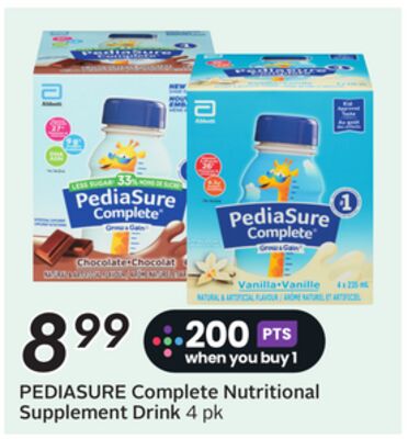 Complete Nutritional Supplement Drink