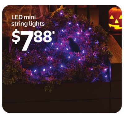LED mini string lights
