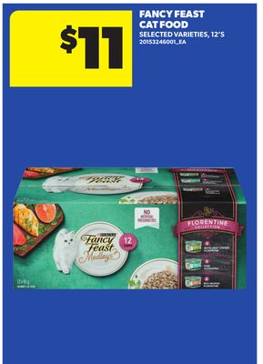 FANCY FEAST CAT FOOD, 12'S