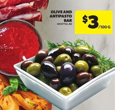 OLIVE AND ANTIPASTO BAR