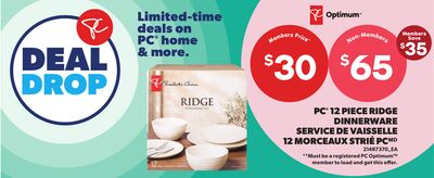 PC® 12 PIECE RIDGE DINNERWARE