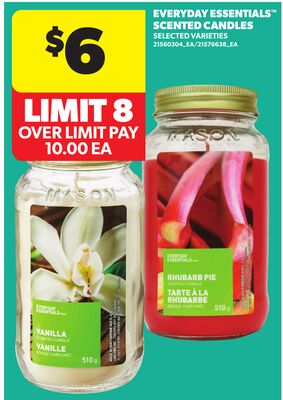 EVERYDAY ESSENTIALS™ SCENTED CANDLES