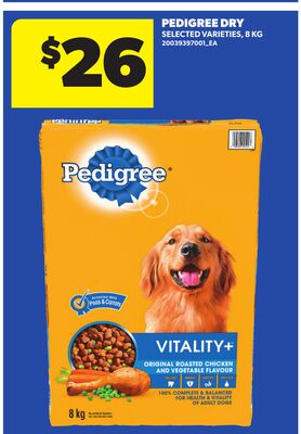 PEDIGREE DRY, 8 KG