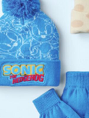 Kids' licensed winter hat set