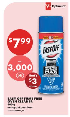 EASY OFF FUME FREE OVEN CLEANER, 400 g