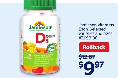 Jamieson vitamins