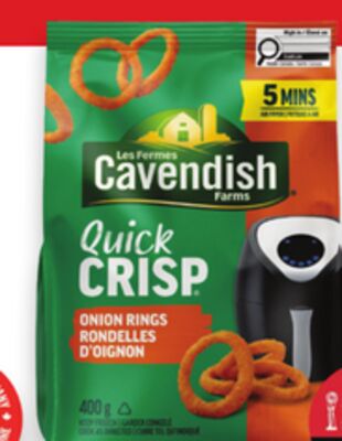 Cavendish Farms fries or onion rings