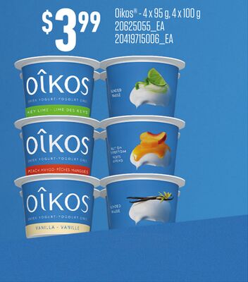 OIKOS® - 4 X 95 G, 4 X 100 G