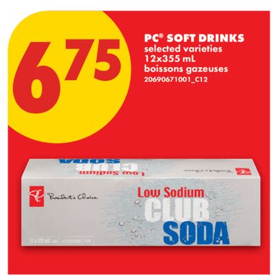 PC® SOFT DRINKS, 12x355 ml