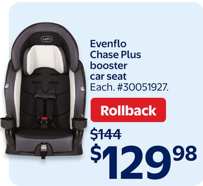 Evenflo Chase Plus booster car seat