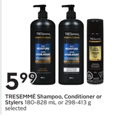 Shampoo, Conditioner or Stylers