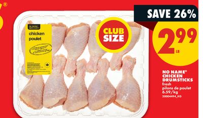 NO NAME® CHICKEN DRUMSTICKS