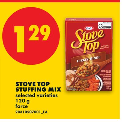 STOVE TOP STUFFING MIX, 120 g