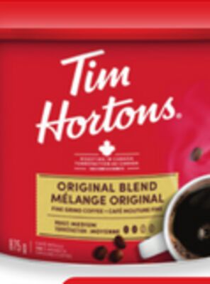 Tim Hortons ground coffee