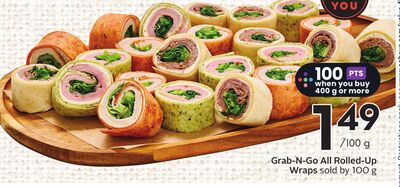 Grab-N-Go All Rolled-Up Wraps