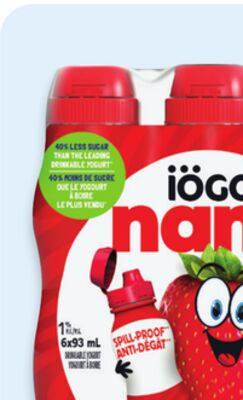 iögo nanö drinkable Yogurt 6-pack