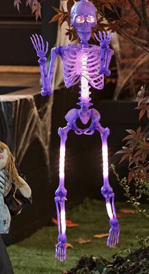 36" LED skeleton