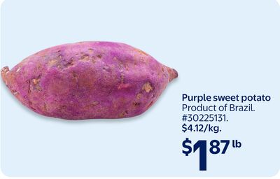 Purple sweet potato
