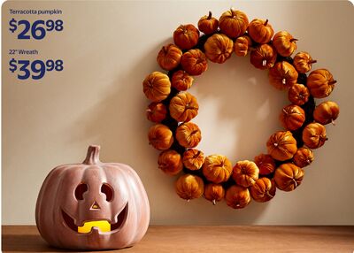 Terracotta pumpkin
