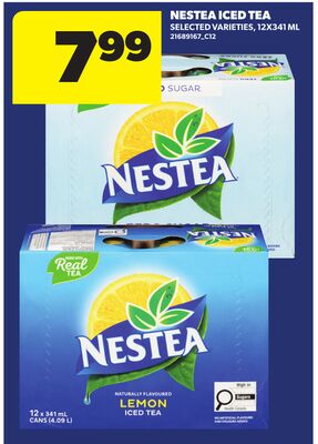 NESTEA ICED TEA, 12X341 ML