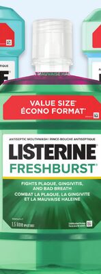 Listerine mouthwash