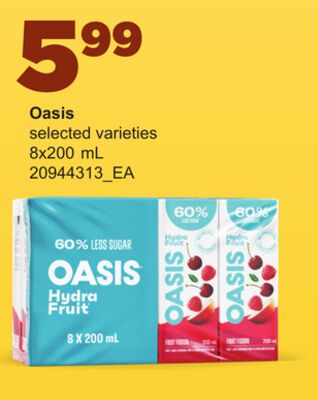 OASIS, 8X200 ML