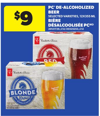PC® DE-ALCOHOLIZED BEER, 12X355 ML