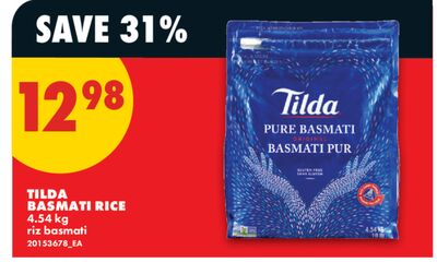 TILDA BASMATI RICE, 4.54 kg