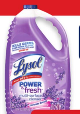 Lysol multi-surface cleaner