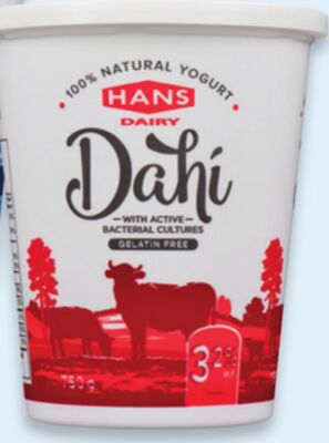 Hans dahi natural yogurt