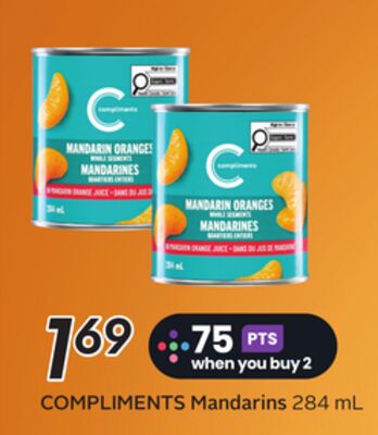 COMPLIMENTS Mandarins