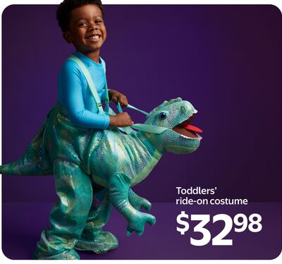 Toddlers' ride-on costume