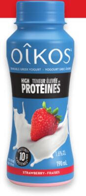 Oîkos high protein drinkable Greek yogurt
