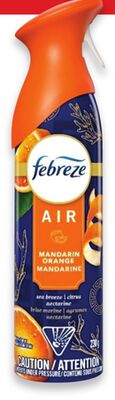Febreze bathroom or car air fresheners