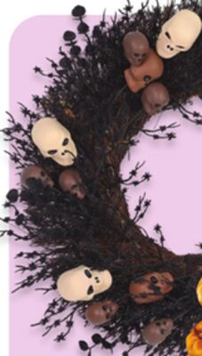 Halloween and fall wreaths