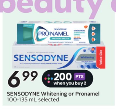 Whitening or Pronamel