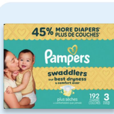 Pampers value pack Swaddlers diapers