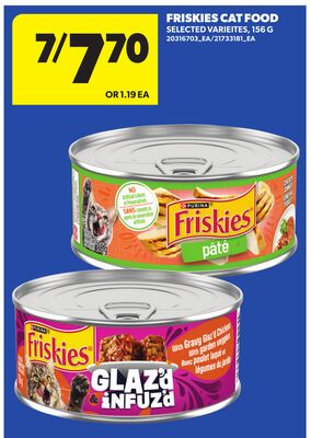 FRISKIES CAT FOOD, 156 G