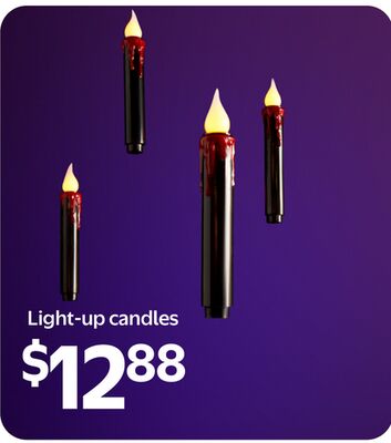Light-up candles