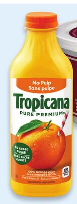 Tropicana Pure Premium orange juice 1.36 L or Lactantia traditional spread 850 g