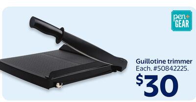 Guillotine trimmer