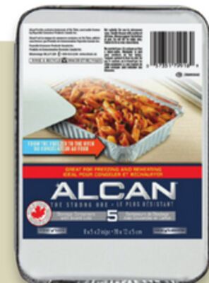 Alcan bakeware foil pan