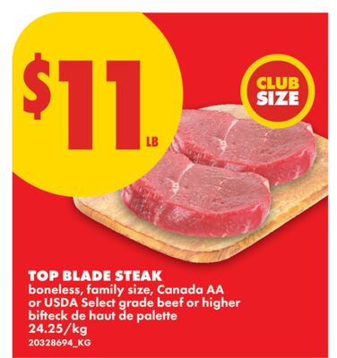 TOP BLADE STEAK