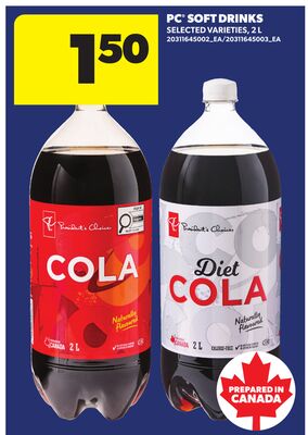 PC® SOFT DRINKS, 2 L