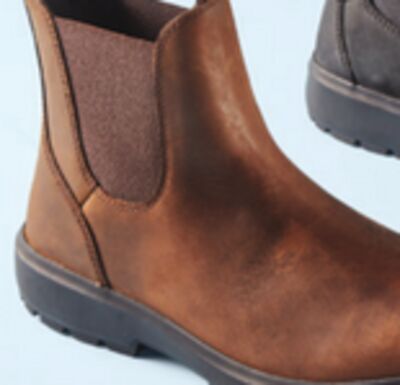 Adults' leather Chelsea boots