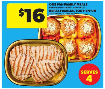 ONE PAN FAMILY MEALS, 440-960 G
