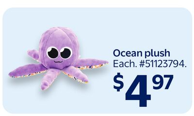 Ocean plush