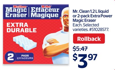 Mr. Clean 2-pack Extra Power Magic Eraser