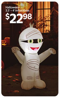 Halloween 3.5 - 4' inflatables