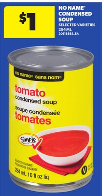 NO NAME® CONDENSED SOUP, 284 ML
